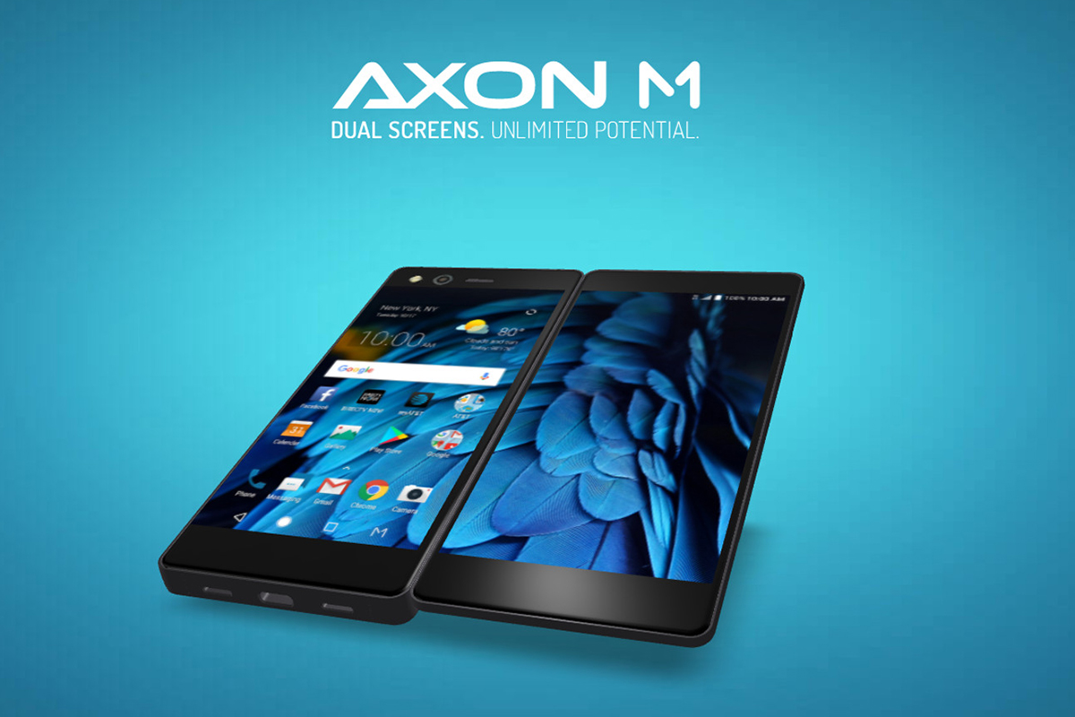 ZTE Axon M, dual screens. Unlimited potential.