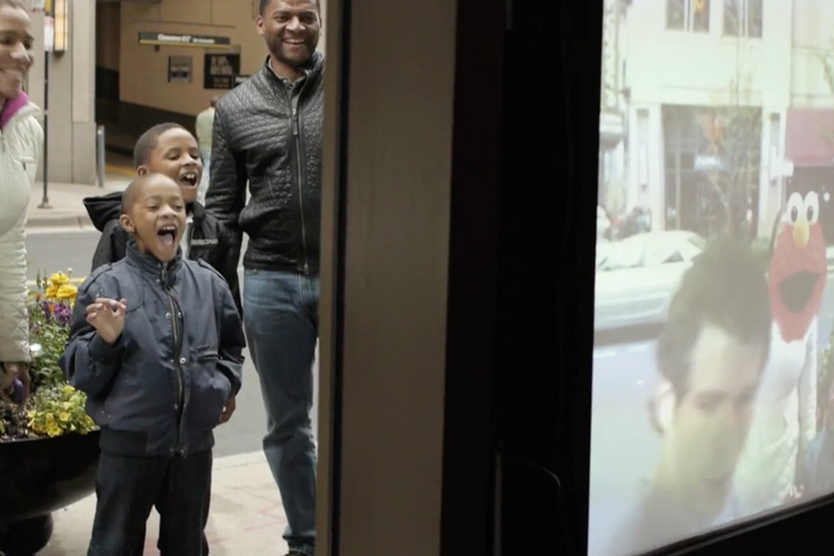 Identity Crisis Window Installation made in OpenFrameworks