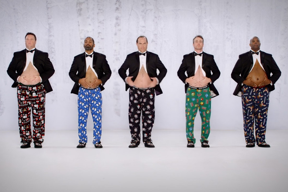 Kmart Joe Boxer Holiday Commercial Jingle Bellies