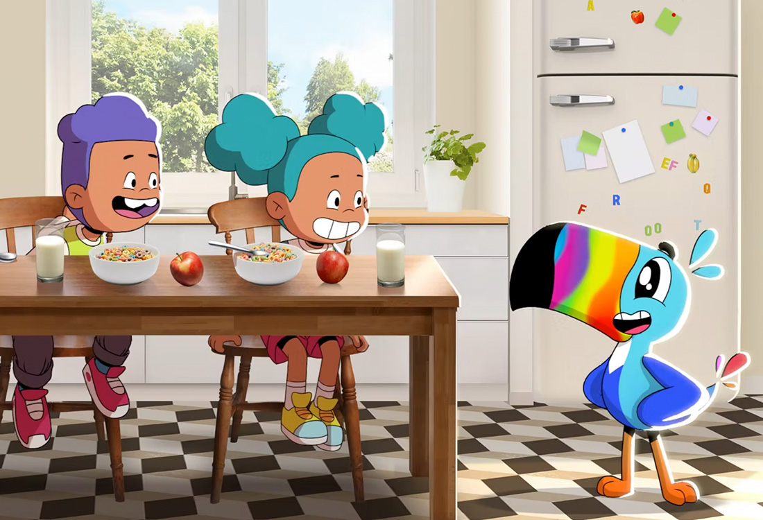 Froot Loops Through the Loop