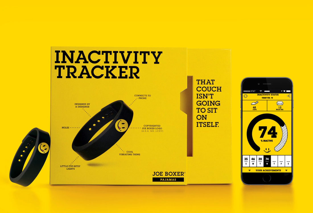 Joe Boxer Inactivity Tracker