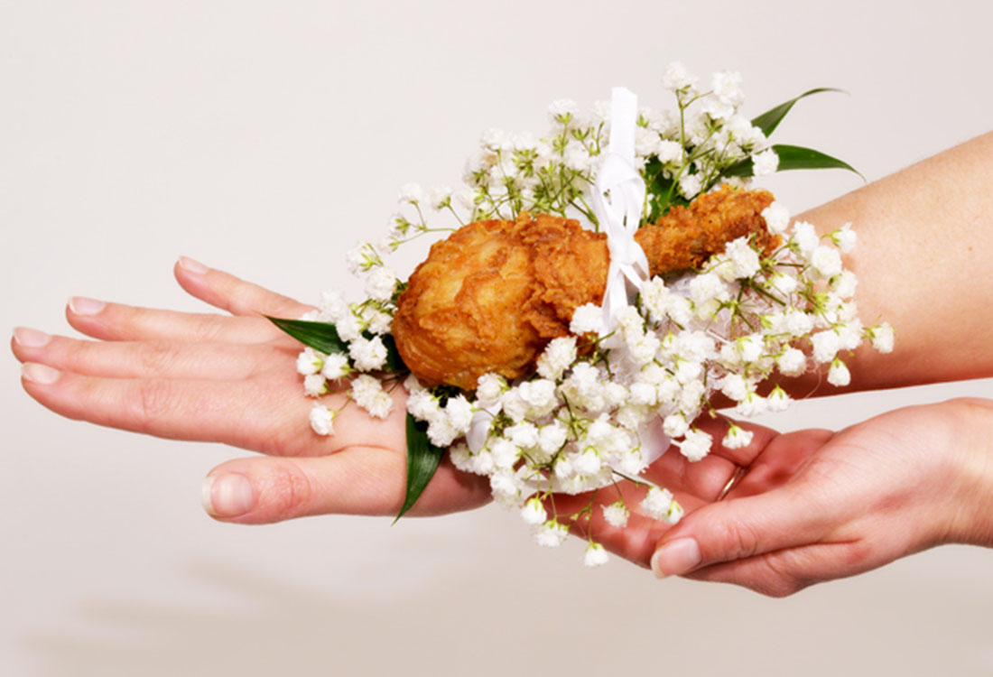 KFC Chicken Corsage