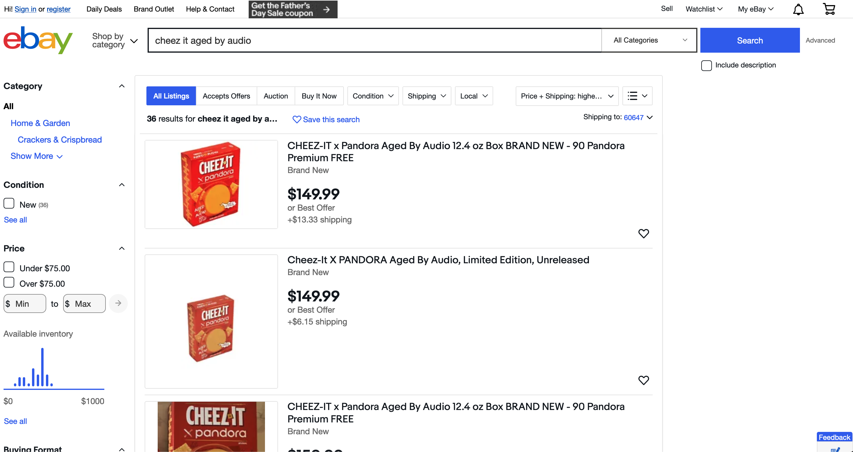 Reselling on Ebay.com